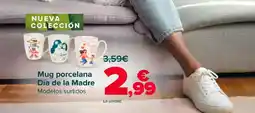 Carrefour Mug porcelana Día de la Madre oferta