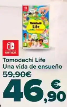 Carrefour Tomodachi Life Una vida de ensueño oferta
