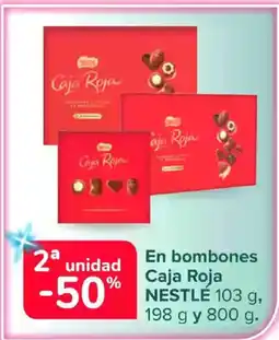 Carrefour NESTLÉ En bombones Caja Roja oferta