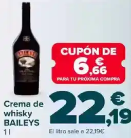 Carrefour BAILEYS Crema de whisky oferta