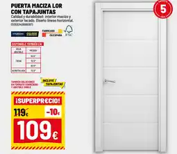 Brico Depôt Puerta maciza lor con tapajuntas oferta