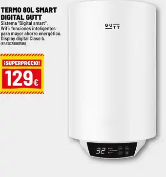 GUTT Termo 80l smart digital