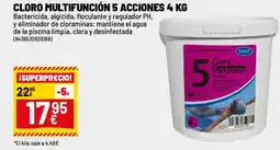 Brico Depôt Cloro multifunción 5 acciones oferta