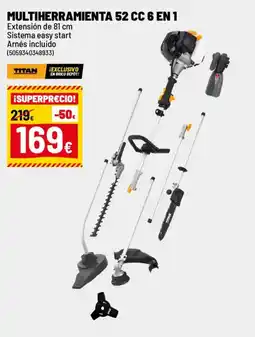 Brico Depôt Multiherramienta 52 cc 6 en 1 oferta
