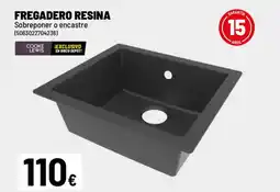 Brico Depôt Fregadero resina oferta