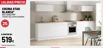 Cocina star blanca