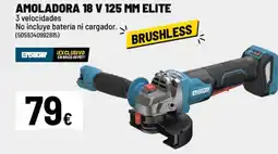 Brico Depôt Amoladora 18 v 125 mm elite oferta
