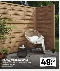 Brico Depôt Panel madera cimia oferta