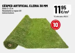 Brico Depôt Césped artificial cleria 30 mm oferta