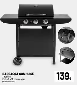 Brico Depôt Barbacoa gas huige oferta