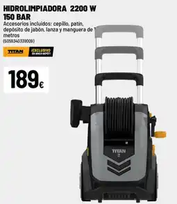 Brico Depôt Hidrolimpiadora 2200 w 150 bar oferta