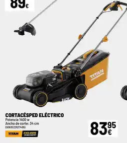 Brico Depôt TITAN Cortacésped eléctrico oferta