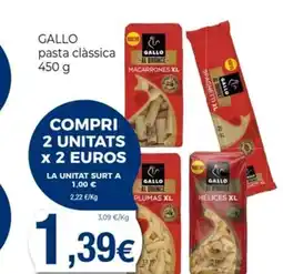 Keisy GALLO pasta clàssica 450 g oferta