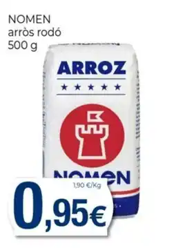 Keisy NOMEN arròs rodó 500 g oferta