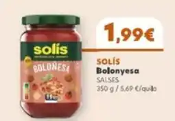 Keisy SOLÍS Bolonyesa oferta