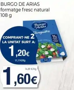 Keisy BURGO DE ARIAS formatge fresc natural oferta