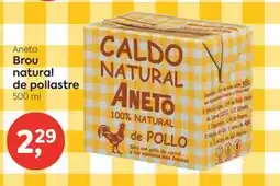 Suma Supermercados Aneto Brou natural de pollastre oferta