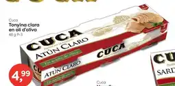 Suma Supermercados Cuca Tonyina clara en oli d'oliva oferta