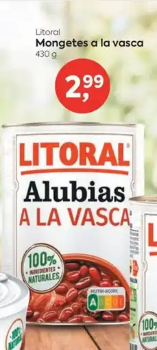 Suma Supermercados Litoral Mongetes a la vasca oferta