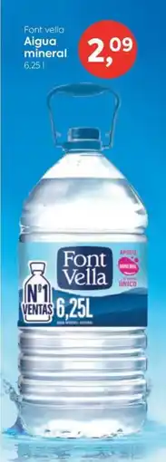 Suma Supermercados Font vella Aigua mineral oferta