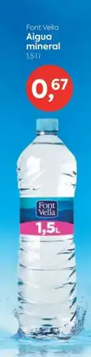 Suma Supermercados Font Vella Aigua mineral oferta