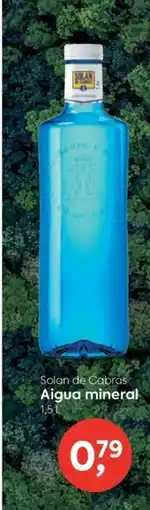 Suma Supermercados Solan de Cabras Aigua mineral oferta