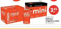 Suma Supermercados Coca-Cola Refresc original o zero oferta