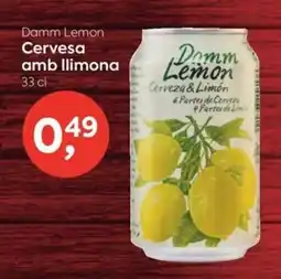 Suma Supermercados Damm Lemon Cervesa amb llimona oferta