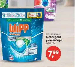 Suma Supermercados Wipp Express Detergent powercaps oferta