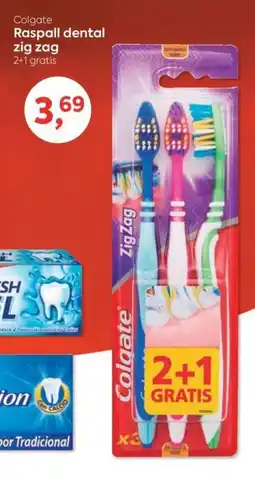 Suma Supermercados Colgate Raspall dental zig zag oferta