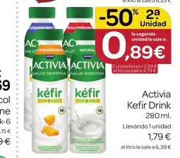 Supermercados El Jamón ACTIVIA Kefir Drink oferta