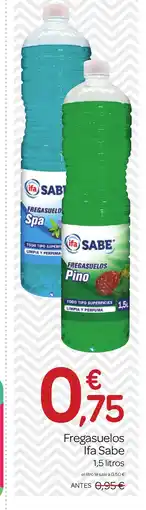 Supermercados El Jamón IFA SABE Fregasuelos oferta