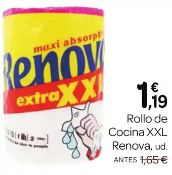 Supermercados El Jamón RENOVA Rollo de Cocina XXL oferta