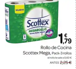 Supermercados El Jamón SCOTTEX Rollo de Cocina oferta