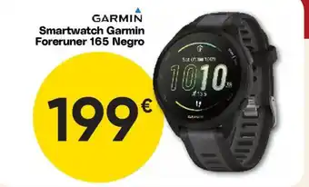 GARMIN Smartwatch Foreruner 165 Negro