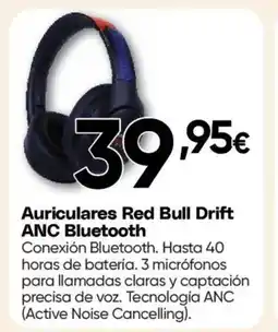 Hiper FROIZ Auriculares Red Bull Drift ANC Bluetooth oferta