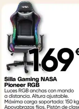 Hiper FROIZ Silla Gaming NASA Pioneer RGB oferta