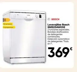 Hiper FROIZ BOSCH Lavavajillas SMS25AW05E oferta