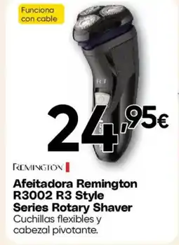 Hiper FROIZ REMINGTON Afeitadora R3002 R3 Style Series Rotary Shaver oferta