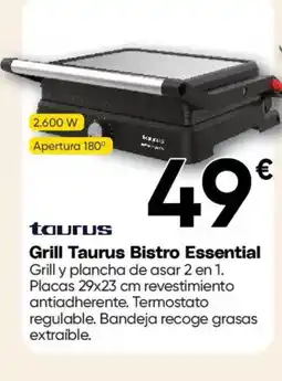 Hiper FROIZ TAURUS Grill Bistro Essential oferta