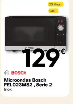 Hiper FROIZ BOSCH Microondas FEL023MS2, Serie 2 oferta
