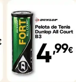 Hiper FROIZ DUNLOP Pelota de Tenis Dunlop All Court B3 oferta