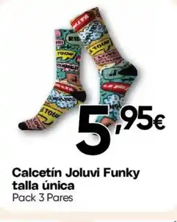 Hiper FROIZ Calcetín Joluvi Funky talla única oferta