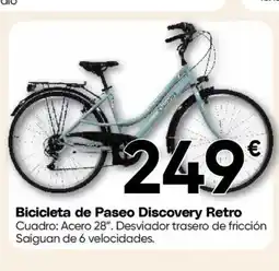 Hiper FROIZ Bicicleta de Paseo Discovery Retro oferta