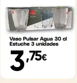Hiper FROIZ Vaso Pulsar Agua 30 cl Estuche 3 unidades oferta