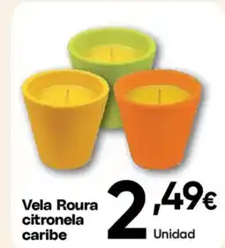 Hiper FROIZ Vela Roura citronela caribe oferta