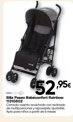 Hiper FROIZ BÉBÉCONFORT Silla Paseo Rainbow 11310602 oferta