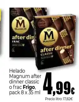 Unide Supermercados FRIGO Helado Magnum after dinner classic o frac oferta