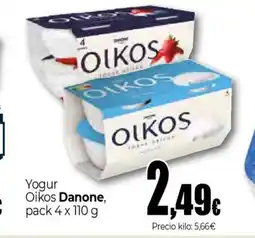 Unide Supermercados DANONE Yogur Oikos oferta