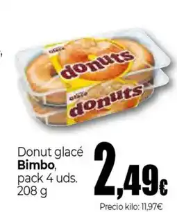 Unide Supermercados BIMBO Donut glacé oferta